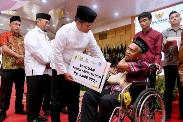 Zakat, Infak dan Sedekah Baznas Sumut Capai Rp2,4 Miliar, Pj Gubernur Sumut Hassanudin Harap Kesadaran Masyarakat Terus Meningkat